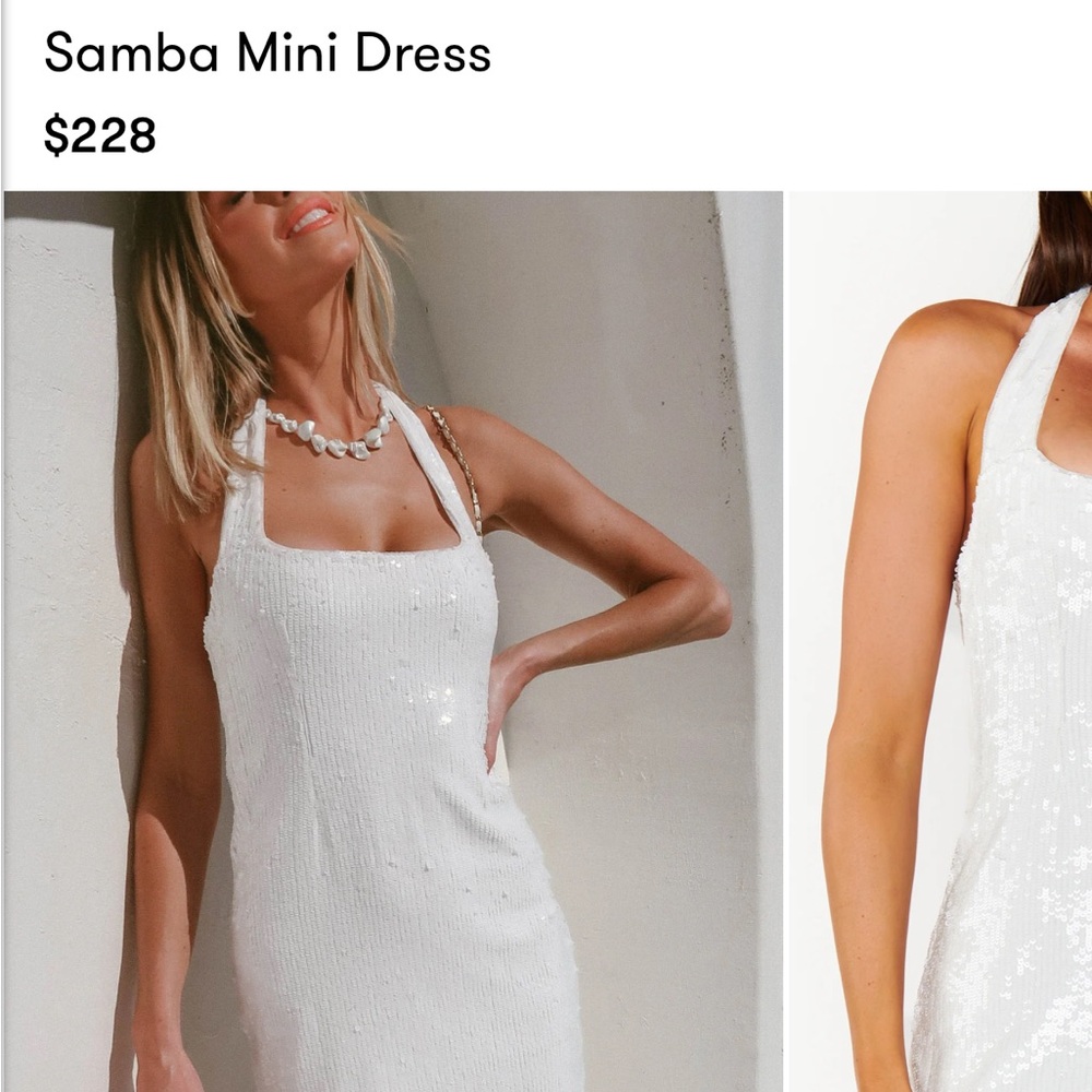 Show Me Your MuMu Samba Mini Dress